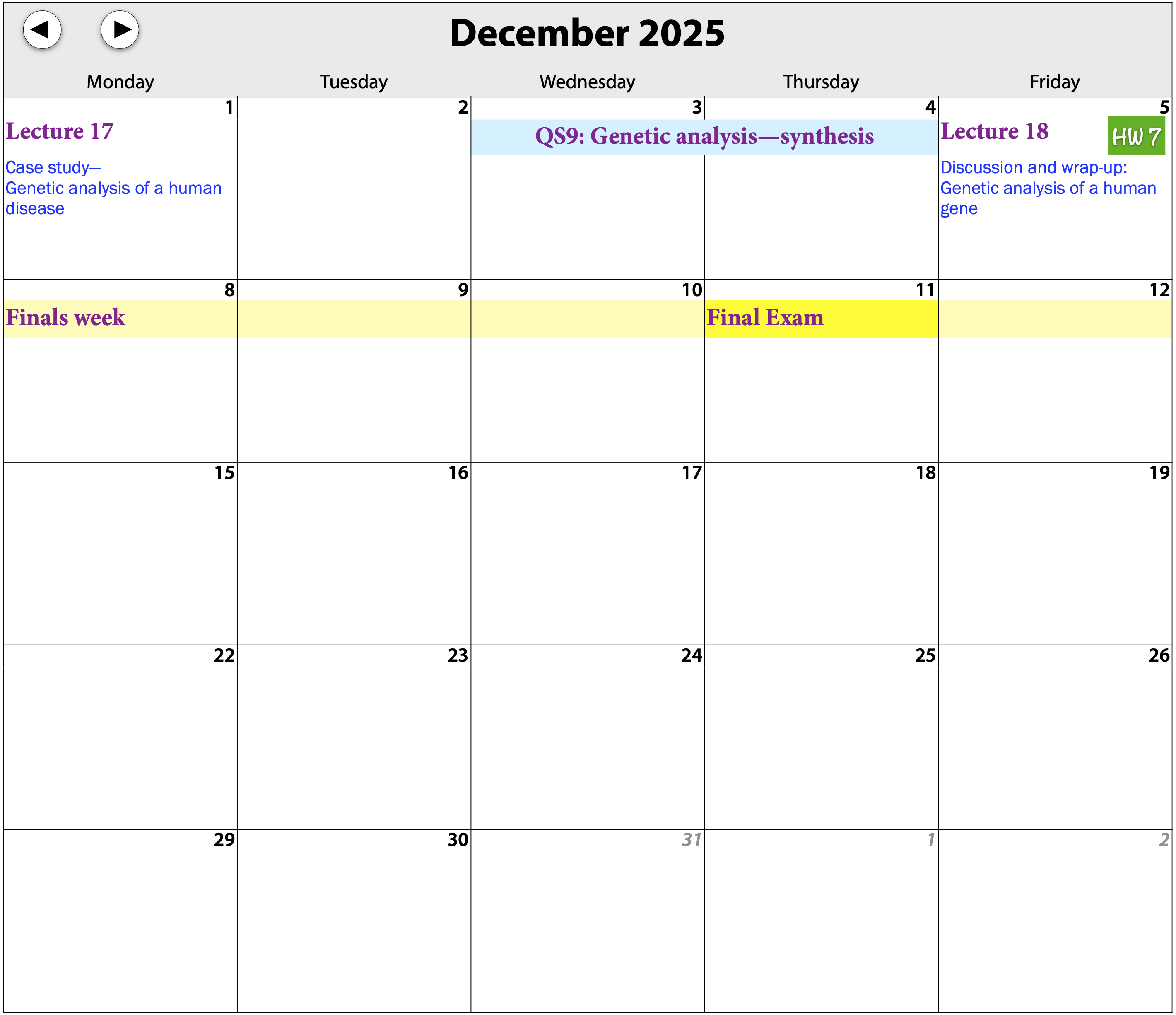 December