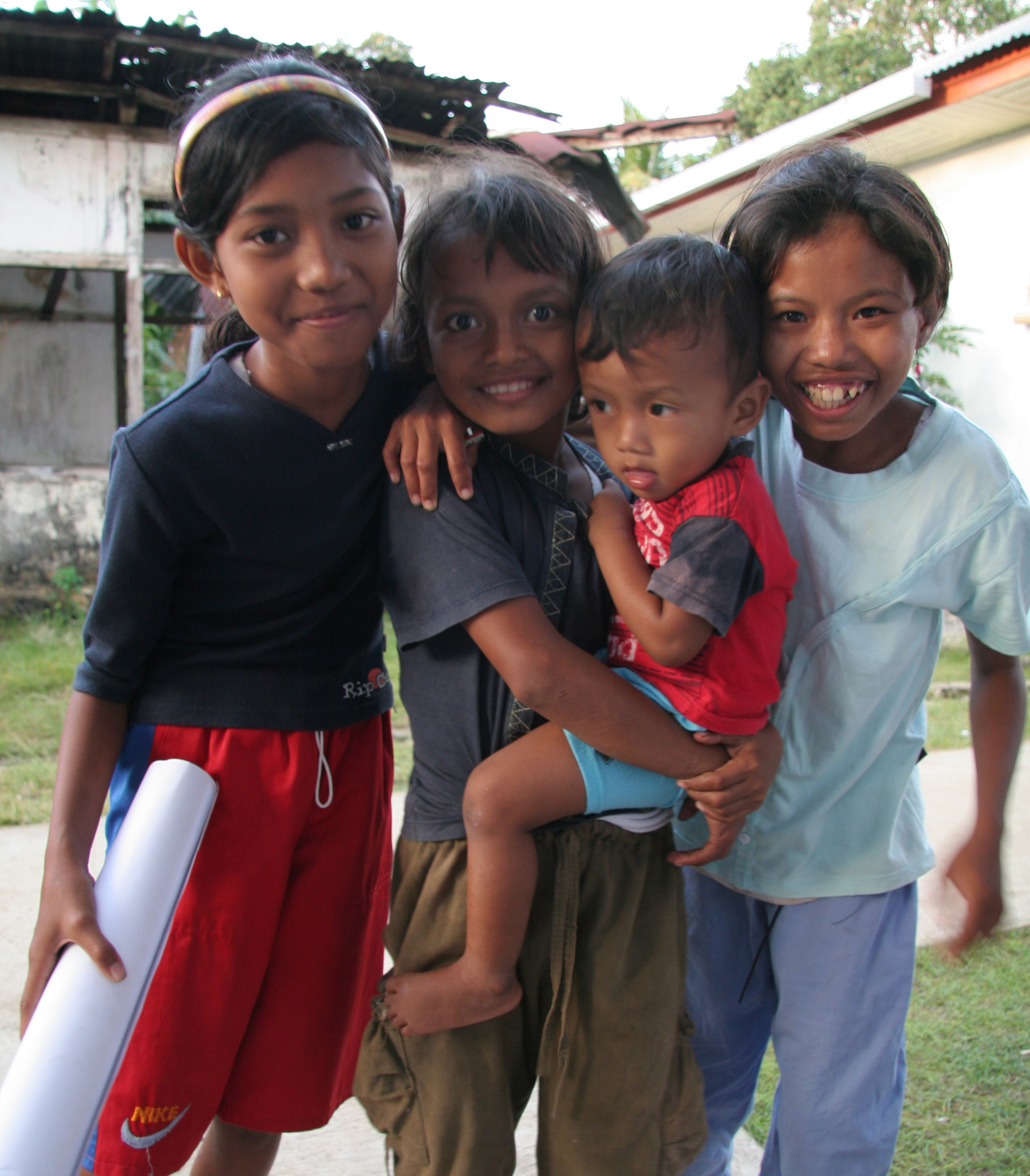 Smiling Children of Pulau Ay