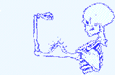 skeleton cartoon