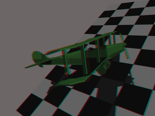 3D airplane
