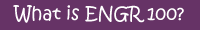 What is ENGR 100?
