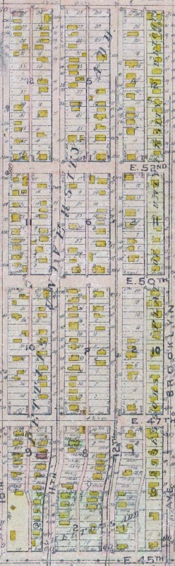 Baist Real Estate Atlas 1912 Map of Seattle: Pettit's University Add