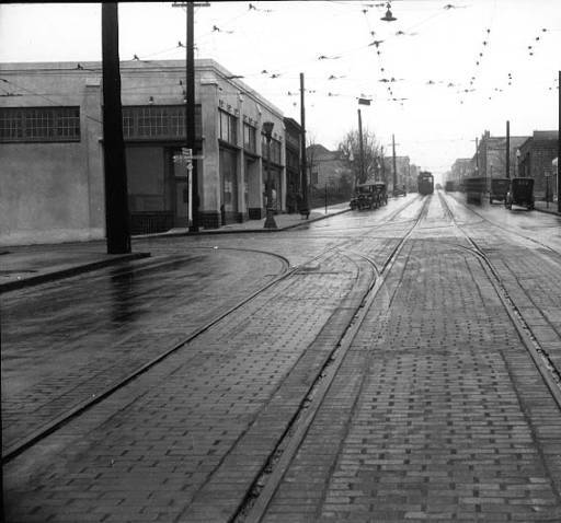 University Way, looking North from NE 40th Street, c.a. 1920