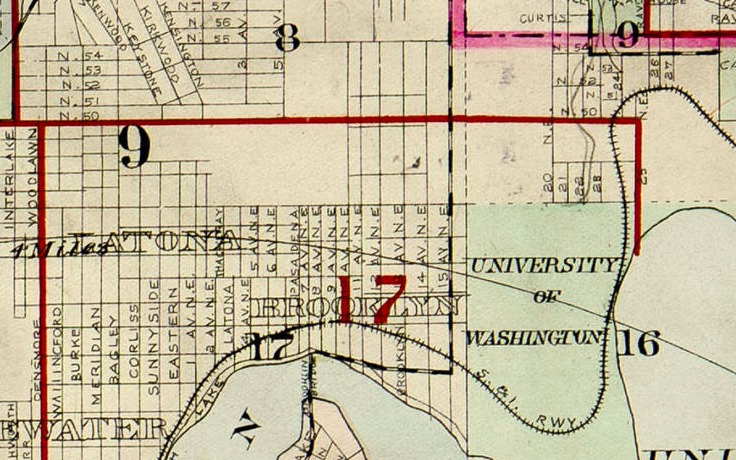 Baists Real Estate Map of Area 1905