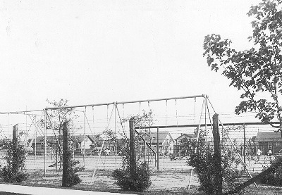 University Playground (first fenced playground)