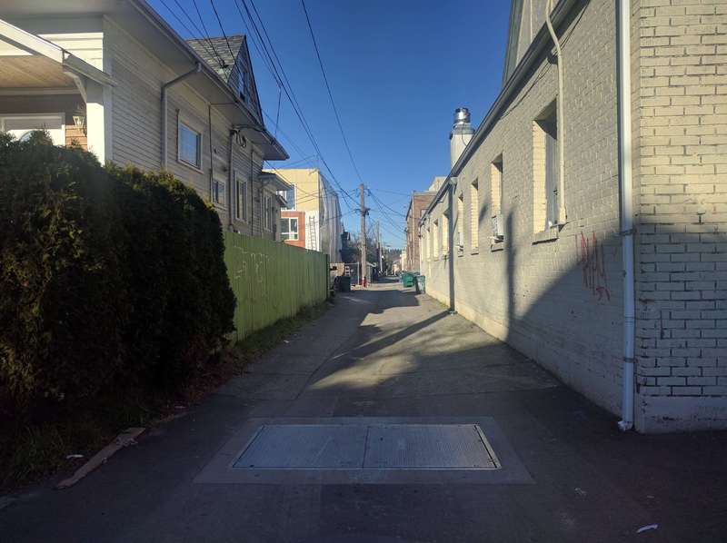 Alley on Brooklyn & University Way and 52nd & 55th St. 