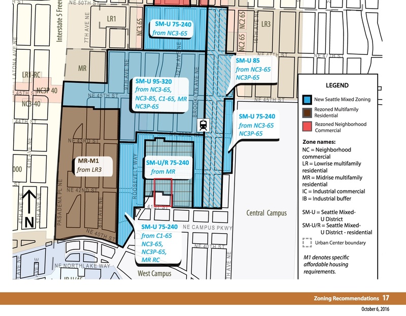 Seattle Rezoning Map