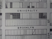Neighborhood Map (1954)- Close-up