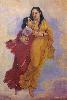 Ravi Varma painting of Shakuntala and her mother