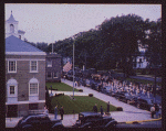 Image of Town During Memorial Day Parade