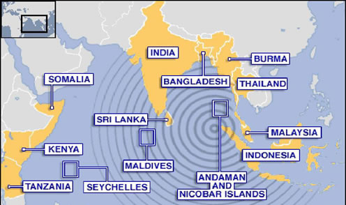 tsunami 2004 map