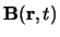 $\B(\r,t)$