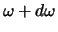 $\omega+d\omega$
