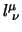 $l^\mu_{\;\nu}$
