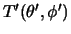 $T'(\theta',\phi')$