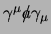 $\gamma^\mu \slash a \gamma_\mu$