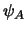 $\psi_A$