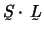 $\undertilde S \cdot \, \undertilde L$
