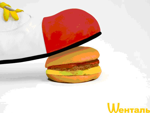 Ronald's got his foot on Russia's hamburger industry