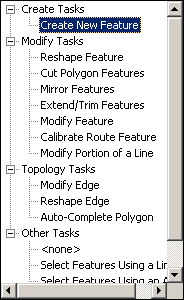 Creating Feature Datasets Vector Editing