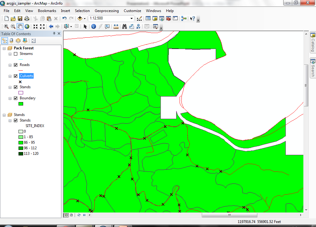 Публичная кадастровая карта arcgis