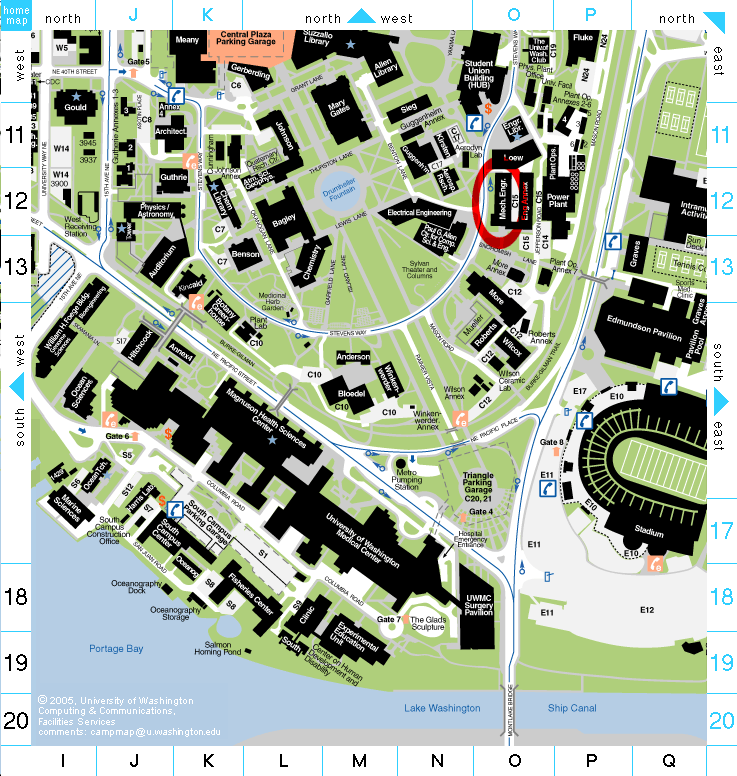 South Central Campus Map